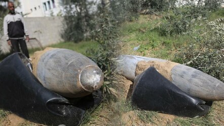 Ölümle yaşam arasında ince çizgi: Patlamamış bombalar Filistinlileri tehdit ediyor - dunya