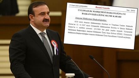 AYM Üyesi Rıdvan Güleç, Uyuşmazlık Mahkemesi Başkanı oldu - politika