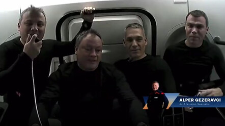 Türk astronot Alper Gezeravcı'dan ilk mesaj: İstikbal göklerdedir - kultur-sanat