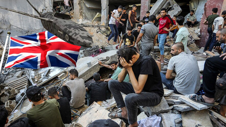 Gazze'de İngiliz parmağı! İsrail'e istihbarat desteği için her gün uçuş yaptılar - dunya