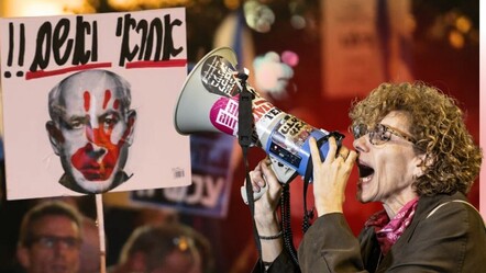 İsrail'de halk Netanyahu'yu devirmek için meydanlarda: Erken seçim, hemen şimdi! - dunya