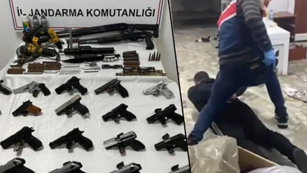 Silah kaçakçılarına dev operasyon! Bakan Yerlikaya duyurdu, çok sayıda gözaltı var - gundem