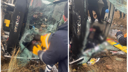 Van'da feci kaza! 27 kişi hastaneye kaldırıldı - gundem