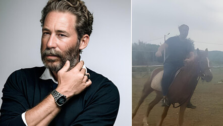 Dizi setinde feci kaza: Oyuncu Sinan Albayrak bindiği atla ağaca çarptı - magazin