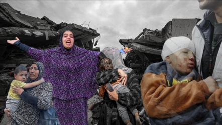 Gazze'de katledilen çocuk sayısı 11 bin! İsrail'in 108 gündür sürdürdüğü katliamın hasarı gözler önüne serildi - dunya