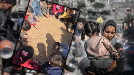 Bu utanç hepimize yeter! Gazze'de çocuklar açlıktan ölmemek için hayvan yemi yemeye başladı - dunya