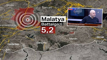 Malatya yine 5.2'yle sallandı! 2 ay arayla gerçekleşen depreme ikinci kez canlı yayında yakalandı - guncel