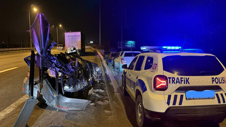 Polis aracı tıra çarptı, 1 ölü 2 yaralı! Şehit polisin ismi belli oldu - gundem