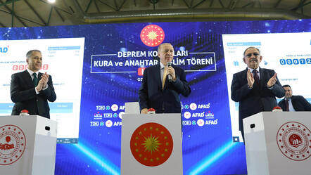 Cumhurbaşkanı Erdoğan Hatay'da! 7 bin 275 deprem konutu sahiplerine teslim edildi - gundem