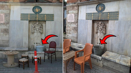Eyüpsultan'da içler acısı manzara! Tarihi çeşme çöplük olarak kullanılıyor - kultur-sanat