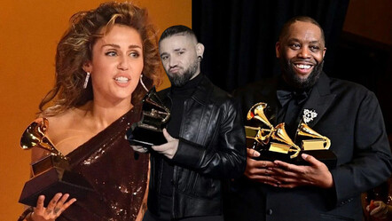 2023 Grammy Ödülleri sahiplerini buldu! Törene damga vuran isim Miley Cyrus oldu - magazin