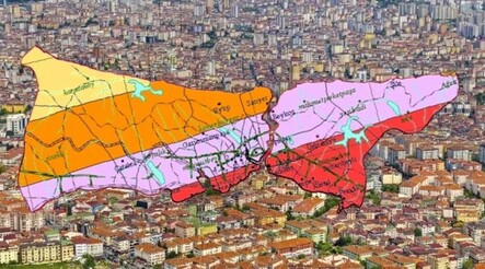 İstanbul deprem risk haritası! (GÜNCEL) İstanbul’da deprem riski az olan yerler ve fazla olan ilçeler! - gundem