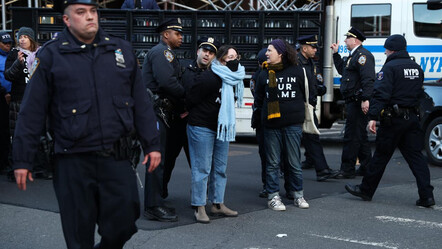 Biden'ın  geçeceği yola set çektiler: Filistin yanlılarına ters kelepçe - dunya