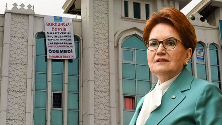 Aday tanıtımı için Yozgat'a giden Akşener'e borç sürprizi! Pankart asıp parasını istedi - Seçim