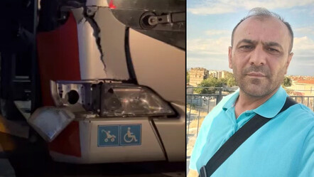 İstanbul'da feci olay: Metrobüs şoförüne metrobüs çarptı - gundem