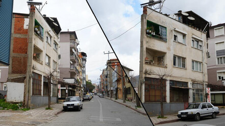 İki boyutlu bina görenleri şaşkına çeviriyor! Önden başka arkadan bambaşka - gundem