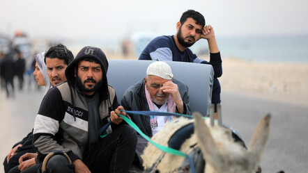 Bir sürgünden diğer sürgüne... Refah'taki Filistinliler Gazze'ye göç ediyor - dunya