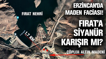 Erzincan'da altın madeninde toprak kayması! Siyanür ve sülfürik asit Fırat Nehri'ne karışır mı? - gundem