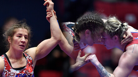 Kadın milliler Avrupa Şampiyonası'nda fırtına gibi esiyor! Üç kadın güreşçimiz final minderinde - guncel