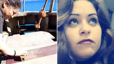 Batan gemide her işe koşturmuştu! Zeynep'in son görüntüleri ortaya çıktı - gundem