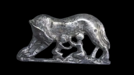 Türeyiş destanı değil Roma efsanesi! Romulus ve Remus'u tasvir eden çok nadir bir gümüş broş bulundu - kultur-sanat