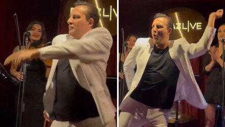 55’lik Rafet El Roman’dan ilginç dans: Kimse figürlerine anlam veremedi - magazin