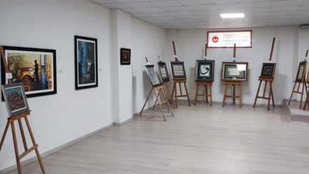 Müftülükten sanat sergisi! Gelirleri Gazze'ye gönderilecek - kultur-sanat