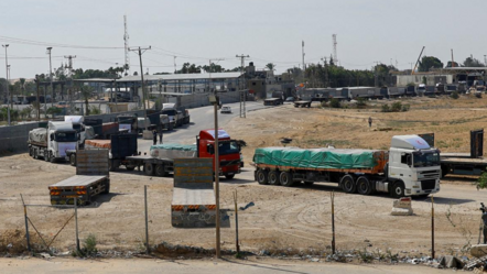 Gazze'ye insani yardıma İsrail'den 'protesto' engeli - dunya