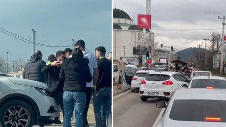 Yol verme kavgasında önce kadınlar, sonra erkekler birbirine girdi - gundem