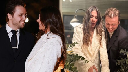 Tolga Sarıtaş ile Zeynep Mayruk nişanlandı! Törenden ilk fotoğraflar - magazin