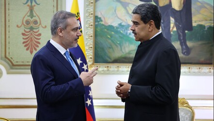 Bakan Fidan Venezuela'da! Maduro 'harika' notuyla paylaştı - politika