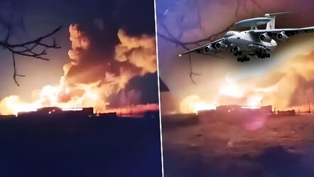 Rusya’ya ‘uçan radar’ şoku! Savaşın yıl dönümünde Ukrayna'dan büyük darbe - dunya