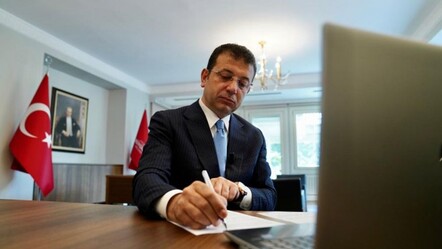 Sonucu en çok merak edilen yarış! İBB Başkanı İmamoğlu'nun masasındaki İstanbul anketi - politika