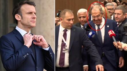 Lavrov, Macron'un Ukrayna'ya asker gönderebilecekleri açıklamasına gülerek cevap verdi - dunya