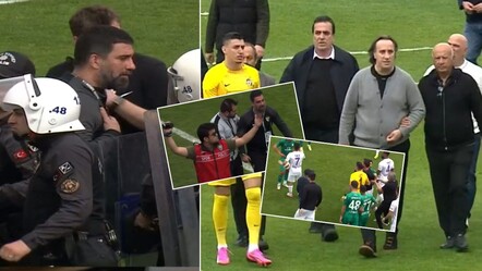 Bodrumspor - Eyüpspor kavga çıktı! Sahaya ambulans geldi, Arda Turan ve Caner Erkin kırmızı kart gördü - spor