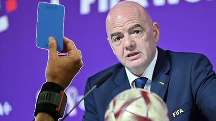 FIFA Başkanı Gianni Infantino açıkladı: Futbolda mavi kart olacak mı? - haberler