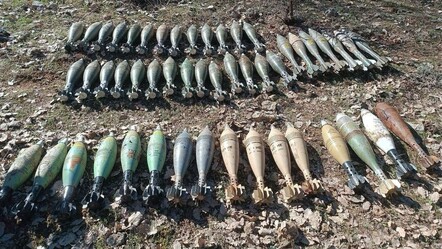 Pençe-Kaplan Operasyonu bölgesinde teröristlere ait çok sayıda mühimmat ele geçirildi - gundem