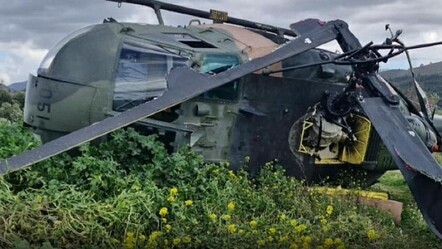 Askeri helikopter zorunlu iniş yaptı: 1 yaralı - haberler