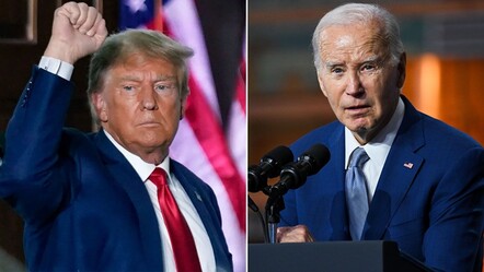 ABD başkanlık yarışında Biden ile Trump, 
