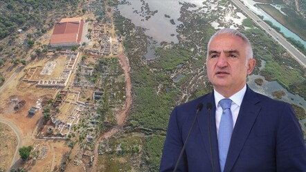 Antalya'ya 500 milyon lira arkeoloji ödeneği! Bakan Ersoy