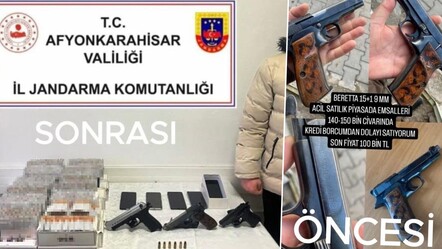 'Kredi kartı borcum var' deyip ruhsatsız tabanca satmaya çalıştılar - ekonomi