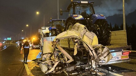 Anadolu Otoyolu'nda zincirleme kaza! 3 araç birbirine girdi - gundem