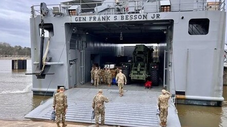 ABD askerleri Gazze yolunda: Geçici liman inşasında ilk adım - dunya