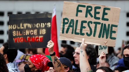 Oscar ödül töreninde Gazze gösterisi! Salonun önünde toplandılar - haberler