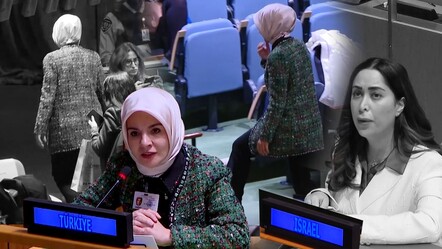 Bakan Göktaş'tan BM'de İsrail protestosu! Salonu terk etti - politika