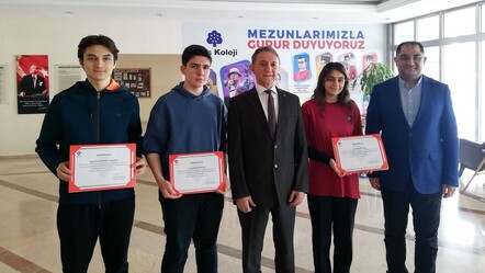 İhlas Koleji TÜBİTAK Yarışmasında bölge şampiyonluğu ve üçüncülüğü elde etti - egitim