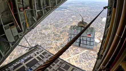 Almanya, ilk kez Gazze’ye havadan yardım bıraktı - haberler