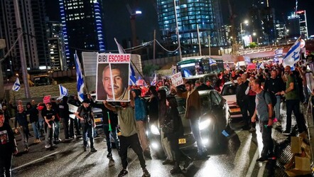 İsrail'de ortalık savaş alanına döndü: