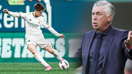 Arda Güler'in orta sahadan çektiği şut manşetlerde! Carlo Ancelotti'den itiraf 'Böylesini hiç görmedim' - spor