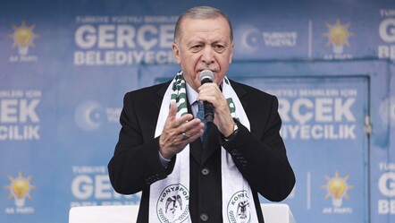 Cumhurbaşkanı Erdoğan' Konya'da... 